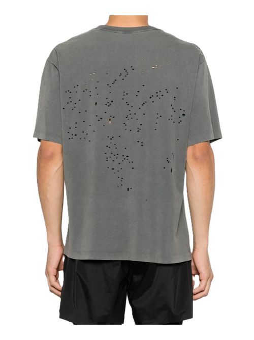 SatisfyT-shirt MothTech con effetto vissuto SATISFY | 11006-01A01FADED BLACK SA